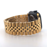 Jubilee Stainless Steel Band (For Apple Watch) Gold