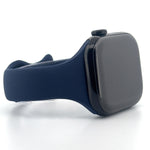 Slim Silicone Sport Band (For Apple Watch) Midnight Blue