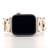 Resin Stretch Bracelet (For Apple Watch) Nougat