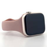 Slim Silicone Sport Band (For Apple Watch) Pink Sand & Rose