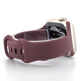 Slim Silicone Sport Band (For Apple Watch) Smokey Purple