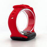 Slim Silicone Sport Band (For Apple Watch) Red
