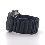 Alpine Loop Band (High Quality For Black Apple Watch Ultra) Dark Black
