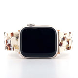 Resin Linked Bracelet (For Apple Watch) Nougat