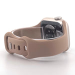 Slim Silicone Sport Band (For Apple Watch) Milk Tea