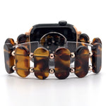 Resin Stretch Bracelet (For Apple Watch) Brown