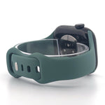 Slim Silicone Sport Band (For Apple Watch) Pine Green