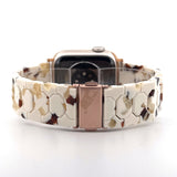 Resin Linked Bracelet (For Apple Watch) Nougat