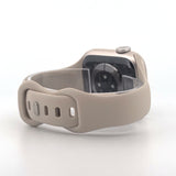Slim Silicone Sport Band (For Apple Watch) Antique White