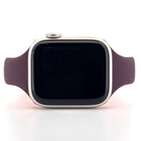 Slim Silicone Sport Band (For Apple Watch) Berry Purple & Orange