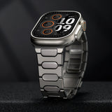 Capsule Link Magnetic Titanium Band (For Apple Watch) – Grey
