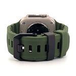 Rugged Silicone Band (For Apple Watch Ultra) Army Green