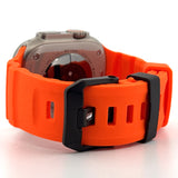 Rugged Silicone Band (For Apple Watch Ultra) Orange