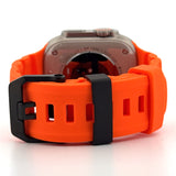 Rugged Silicone Band (For Apple Watch Ultra) Orange