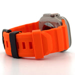 Rugged Silicone Band (For Apple Watch Ultra) Orange