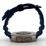 Rugged Silicone Band (For Apple Watch Ultra) Blue