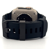 Rugged Silicone Band (For Apple Watch Ultra) Charcoal Black