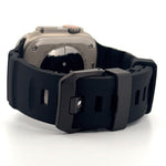 Rugged Silicone Band (For Apple Watch Ultra) Charcoal Black