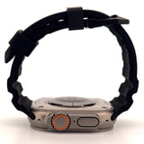 Rugged Silicone Band (For Apple Watch Ultra) Charcoal Black