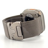 Ultimate Milanese Loop Band (For Apple Watch Standard & Ultra) Titanium