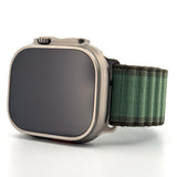 Ocean Style Nylon Band (High Quality For Apple Watch) Green