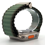 Ocean Style Nylon Band (High Quality For Apple Watch) Green