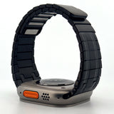 Magnetic Linked Bracelet Stainless Steel Band (For Apple Watch) Black