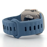 Explorer Style Silicone Band (High Quality For Apple Watch) Linen Blue