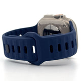 Explorer Style Silicone Band (High Quality For Apple Watch) Midnight Blue