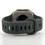 Explorer Style Silicone Band (High Quality For Apple Watch) Army Green
