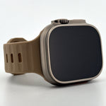 Explorer Style Silicone Band (High Quality For Apple Watch) Walnut
