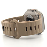 Explorer Style Silicone Band (High Quality For Apple Watch) Walnut