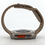 Explorer Style Silicone Band (High Quality For Apple Watch) Walnut