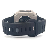 Explorer Style Silicone Band (High Quality For Apple Watch) Black