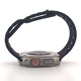 Explorer Style Silicone Band (High Quality For Apple Watch) Black