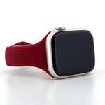Slim Silicone Sport Band (For Apple Watch) Wine Red