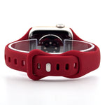 Slim Silicone Sport Band (For Apple Watch) Wine Red