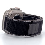 Trail Loop Nylon Band (For Apple Watch) Black / Charcoal