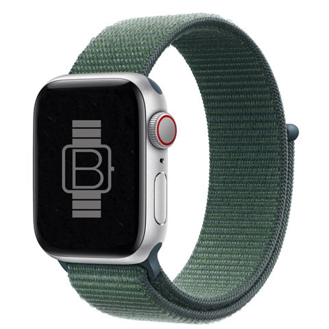 Nylon Woven Sport Loop Band (High Quality) Lake Green