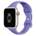 Slim Silicone Sport Band (For Apple Watch) Lavender