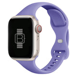 Slim Silicone Sport Band (For Apple Watch) Lavender