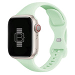 Slim Silicone Sport Band (For Apple Watch) Light Mint