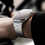 Luxe Stainless Steel Band (For Apple Watch) Silver