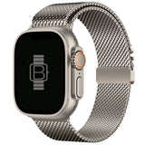 Ultimate Milanese Loop Band (For Apple Watch Standard & Ultra) Titanium