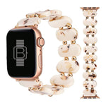 Resin Stretch Bracelet (For Apple Watch) Nougat