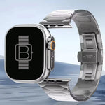 Luxe Stainless Steel Band (For Apple Watch) Silver
