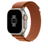 Alpine Loop Band (High Quality For Titanium Apple Watch Ultra) Terra Cotta
