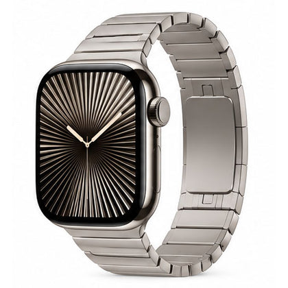 Apex Link Bracelet Stainless Steel Band (For Apple Watch) – Titanium