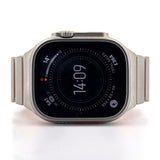 Hybrid Magnetic Titanium & Silicone Fusion Band (For Apple Watch) - Titanium & Orange