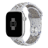 Silicone Nike Style Sport Band (For Apple Watch) Veiled Grey